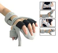 GHzzY Finger Training Board for Prevent Flexion Contractures & Deformity - Finger Orthotics for Stroke,Hemiplegia & Traumatic Brain Injury,LeftHand