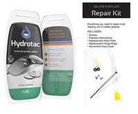 Hydrotac Stick-On Bifocal Lenses | Magnifying Adhesive Reading Lens Sticker | Sunglass Magnifier Add On | 1 Pair | Bundle with Free OPTX 20/20 Screwdriver Kit (+150)