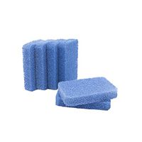 Sinkology SSCRUB-101-6 Breeze Non-Scratch and Odor Resistant Silicone Scrubber Package of 6 Sponges, Blue, 6 Piece