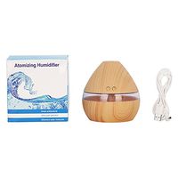 Jonerytime Air Aroma Essential Oil Diffuser LED Ultrasonic Aroma Aromatherapy Humidifier (Yellow)