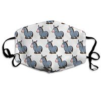 Comfort Earloop Mouth Ma.sk, Anti-Dust Smog Mouth-Muffle with Adjustable Elastic Band - Windproof Cute Horses Half Face Mouth Ma.sk