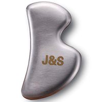 Stainless Steel Gua Sha Scraping Massage Tool - JustSun Medical Grade IASTM Tools Great Soft Tissue Mobilization Tools (Style-01)