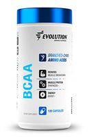 Evolution Advance Nutrition BCAA Formula for Men and Women – Branched-Chain Amino Acids Supplement Support for Muscle Breakdown, Muscle Protein Synthesis and Energy Boost (120 Capsules, 500 mg)