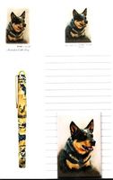 Australian Cattle Dog Stationery Gift Set