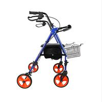 Rolling Walkers Walker Armrest Frame Trolley Rehabilitation Equipment Upstream Mobility Walkers Walkers of The Elderly Upright Walker Folding Walker