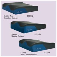 Saddle Anti-Thrust Cushion - Saddle Zero Elevation Cushion w/Quadra Gel 20W" x 18"D
