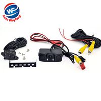 Auto Wayfeng® 3 in 1 Car Video Parking Camera Sensor Rear View Camera with 2 Sensors Indicator Bi Bi Alarm Car Reverse Radar Assistance System