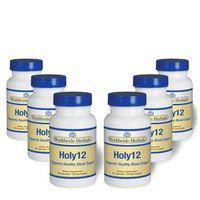 Holy 12 All-Natural Dietary Supplement Supports Healthy Blood Sugar Levels and addresses Blood Sugar Spikes. Promotes More Energy, Vibrant Health and Vigor. 180 Day Supply.