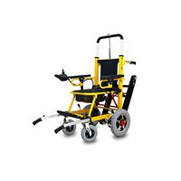 Portable Folding Power Wheelchair with Flip-Back Airplane Travel Approved Lithium Battery Stair Lifts Stair Chair