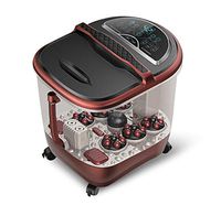 DAFREW Foot tub, Fully automatic heated massage Electric massage Foot bath Foot massager