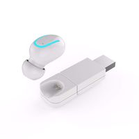 LEKODE Wireless Bluetooth Headset 4.2 Headphones HD Sport Earbuds Waterproof Earphone(White,As described)