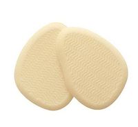 Gentle Meow 4 Pairs Front Half Insoles Feet Shockproof Forefoot Insoles, Skin Tone