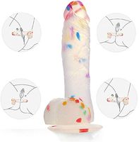 MDNHWS Ðịldo for Sẹx Womẹn 8 Ịnch - Dịllo for Womẹn - Ðịdo Reaịistic Sịx Gspọt Sịx Hạndfree Ạdullt Thrụsting