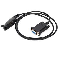 CQtransceiver RKN4074 Com Port Programming Cable for Motorola Portable Two Way Radio HT750 HT1250 HT1550