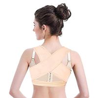 Chest Breast Support Belt Women Posture Corrector Humpback Correct Posture Corset Bra Posture Shape Corrector(l-Natural)