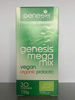 Genesis Mega Mix Vegan Organic Probiotic 30 Capsules