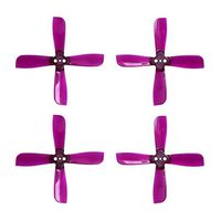 Gemfan 2035 - 4 Blade Bullnose - Purple PC (Set of 4) FPV Drone Racing