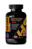 Colon Super Cleanse - Colon Cleanser 890 MG - Natural Complex - Fennel Seeds Supplement - 1 Bottle 90 Capsules