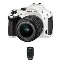 Pentax K-30 Digital Camera with 18-55mm AL and 55-300mm Lens Kit - White [Unknown Binding]