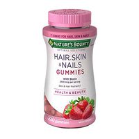 Natures Bounty sAXIR Hair Skin and Nails, 230 Gummies (2 Pack)