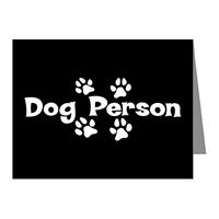 Note Cards (10 Pack) Dog Person
