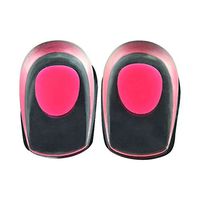 Dr Rogo Heel Cups Gel Heel Pads Gel Cushion Cups Posture Corrective Ideal for Those Suffering from Heel Spurs, Plantar Fasciitis and Achilles Tendonitis- 2 Pack (Women)