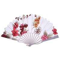 Dance Folding Fan,Chinese Retro Style Fan,Hand Hold Props for Dancing Cosplay Home Office Wall DIY Decoration