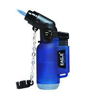Eagle Single Jet Flame Torch Lighter Windproof Refillable Lighter (Blue)