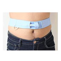 Catheter Fixation Device-Patient Waist Drainage Tube Belt-Elastic Abdominal Dialysis Protection Belt,S