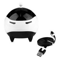 Contact Lenses Cleaning Machine,5 Colors Portable Contact Lens Ball Mask USB Washer Automatic (White)