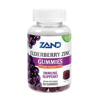 ZAND Elderberry Zinc Gummies, 60 Gummies