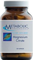 Metabolic Maintenance Magnesium Citrate - Optimal Absorption for Calm + GI Support (120 Capsules)