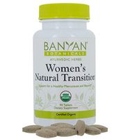Banyan Botanicals Women's Natural Transition - USDA Organic, 90 Tablets - Cooling & Soothing - Herbal Hotflash Relief for Menopause*