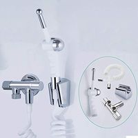 Tagke Bidet Sprinklers Household Anal Douche Cleaner Maternal Pregnant Women Wash Ass Private Parts Perineal Toilet Spray Gun (Color : Q)