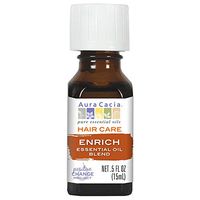 Aura Cacia Enrich Hair Care Essential Oil Blend | 0.5 fl. oz.