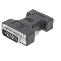Manhattan 328883 DVI-I Dual Link Male to VGA Female Digital Video Adapter