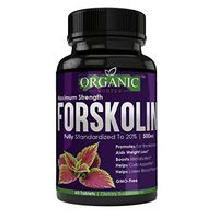 Superior Results! Premium Forskolin Plant Root Extract, Natural Fat Burner, Weight Loss Management, Target Stubborn Fat Cells, Active Formulation
