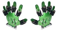 Finger Weights Original - Set of 10 - for Music Sports Gamers and Health Black or Multicolor Grip Strength Hand Grip Strengthener Speed Trainer (Black)