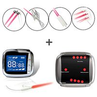 Wholesale Wrist Laser Watch Laser Therapy High Blood Sugar and high Blood Pressure smartwatch Cardio no Side Effects LLLT Device