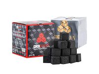CocoDalya Coconut Hookah Coals Charcoals - 72 Count Cubes (1kg)