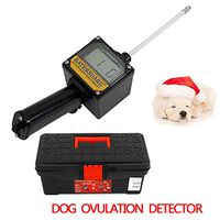 Dog Ovulation Detector Tester Pregnancy Planning Breeder for Dogs Canine Mating Detecting Testing Machine Time Saving Money Reducing+ Case (US Stock)