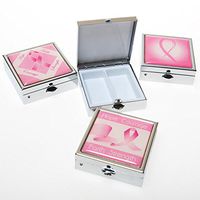 Pink Ribbon Pill Box