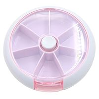 Polytree Weekly 7-Days Pills Case Organizer (Purple 1)