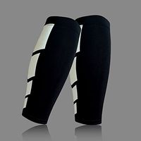 DKY Calf Compression Sleeve - Leg Compression Socks for Shin Splint, Calf Pain Relief for Men and Women - 1 Pair Black(M/L)