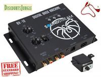 FOR Soundstream BX-10 Digital Bass Processor with Remote + 1.5ft RCA cable epicenter