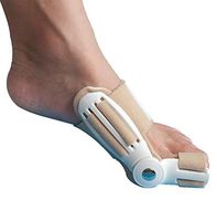 Toe Separator, Valgus Big Foot Correction Belt For Day And Night Use, Foot Care Plastic Bracket And Suede Material,S