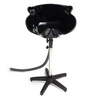 Free-standing Hair Wash Rinse Basin Hair Stylist Hairdresser Wash Bowl Salon Tub Shampoo Sink | Salon Spa Treatment Beauty Styling Equipment