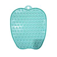 Healifty Foot Exfoliator Pedicure Cushion Massage Pad (Blue)