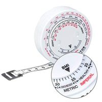 Fitness Measure Tape, Beauty Body Mass Index Round Fat Measurement Measure Fitness Measuring Body Retractable Tape
