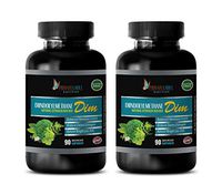 Estrogen Blocker Natural - DIINDOLYLMETHANE DIM - Natural Estrogen Blocker - dim diindolylmethane Supplement - 2 Bottles 180 Capsules